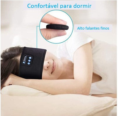 Fones de ouvido bluetooth headband